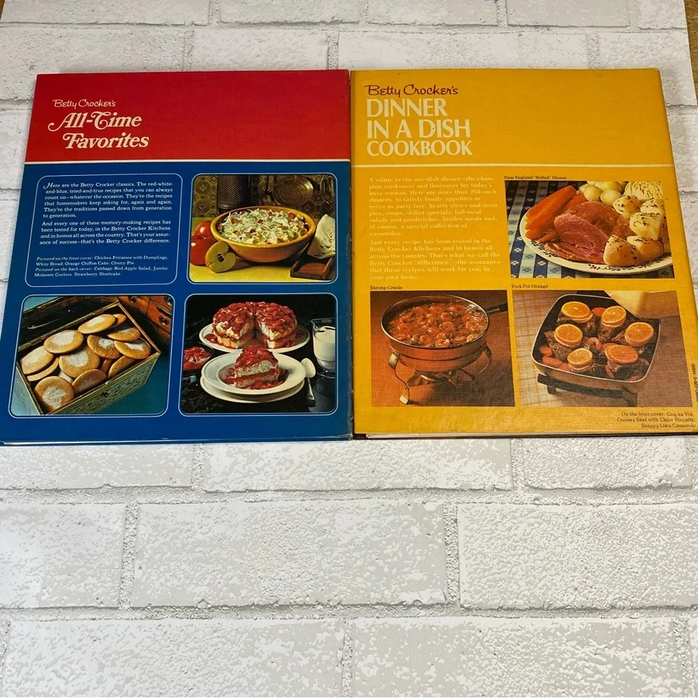 Vintage‎ Betty Crocker Cookbooks